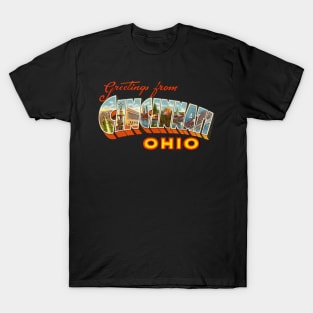 Greetings from Cincinnati Ohio T-Shirt